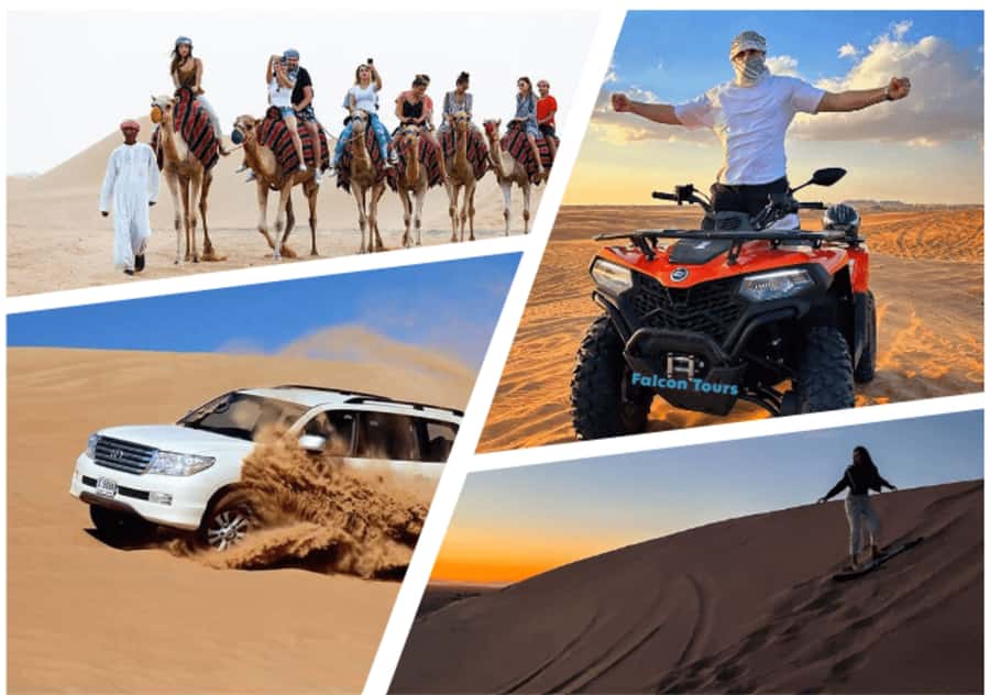 Doha Safari: ATV Ride, Dune Bashing, & Sandboarding Fun - From Doha’s oil refineries to the open desert