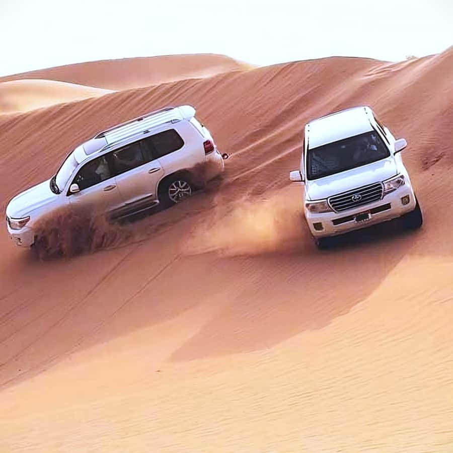 Doha Safari: ATV Ride, Dune Bashing, & Sandboarding Fun - The driver can make or break the morning