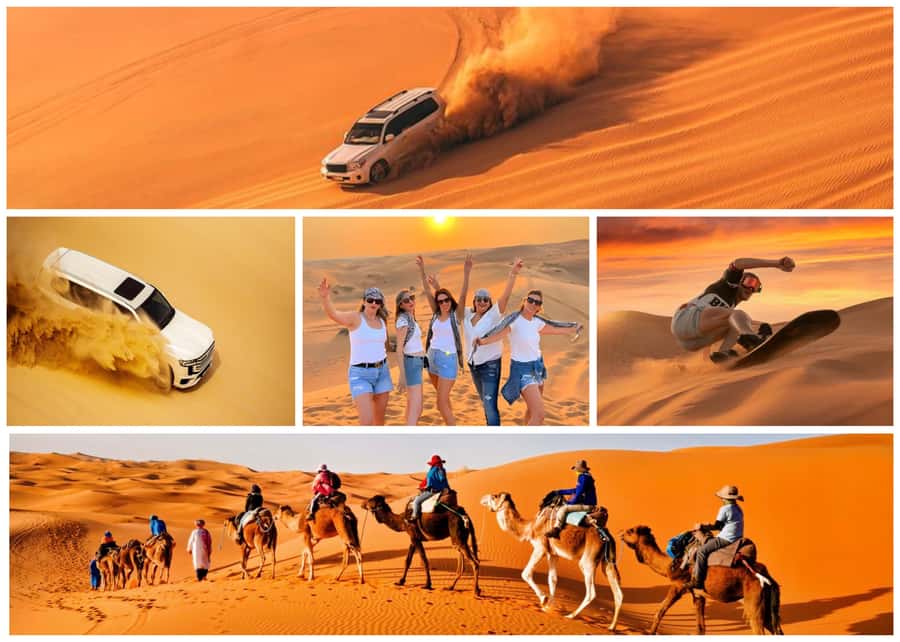 Doha: Safari, Camel Ride, Sand boarding and Inland Sea Tour - Dune Bashing Across Qatar’s High Sand