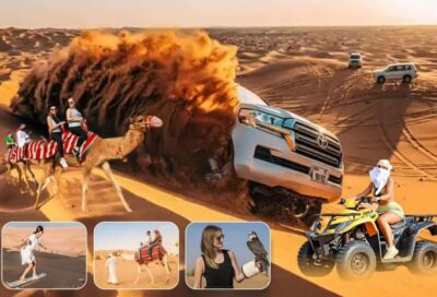 Safari, Camel Ride, Sand boarding and Inland Sea Tour