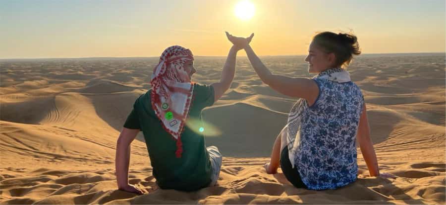Doha: Safari, Camel Ride, Sandboarding and Inland Sea Tour - Dune bashing in a 4x4