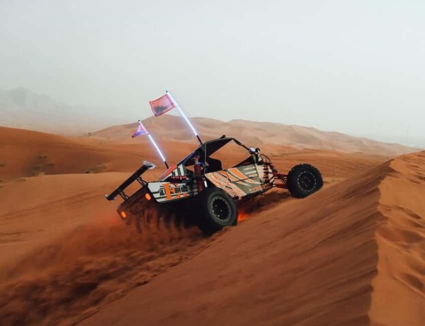 Doha: Self-Ride Desert Dune Buggy Experience with Guide - Key points at a glance