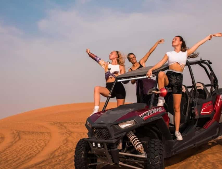 Doha: Self-Ride Desert Dune Buggy Experience with Guide - Getting ready for the buggy ride