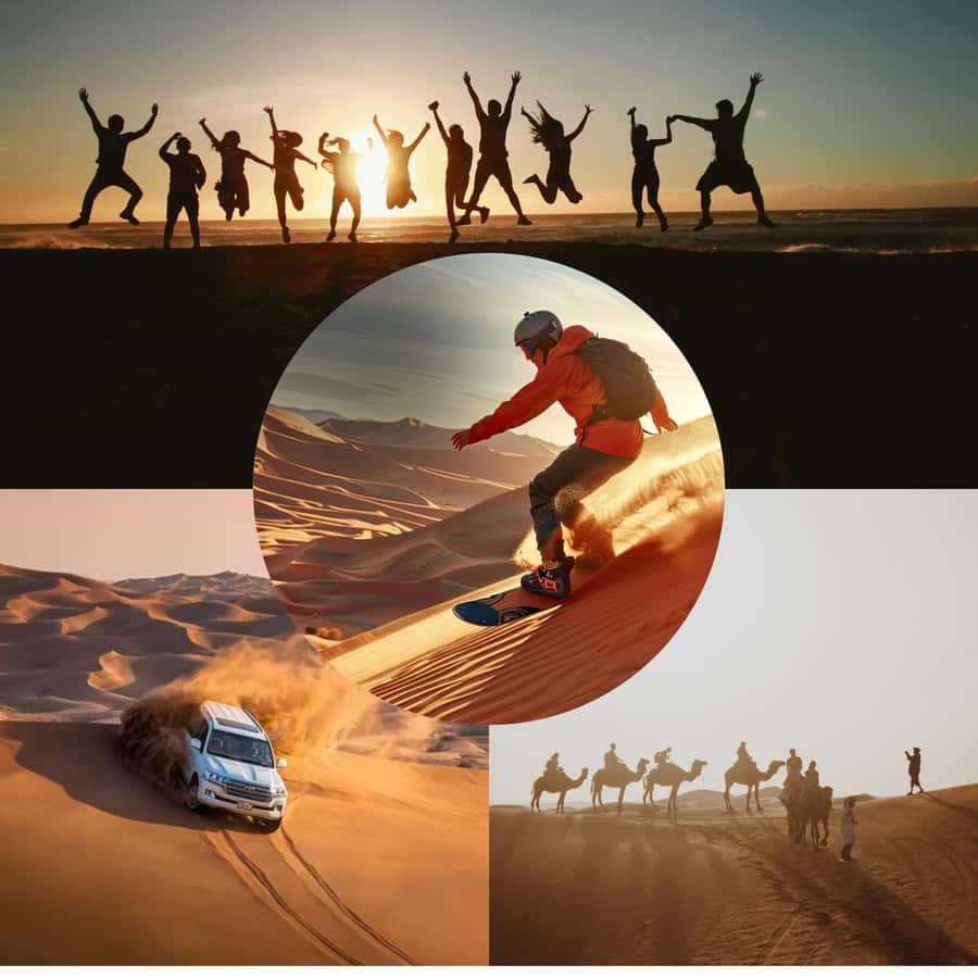 Doha: Shared Desert Safari, Sandboarding, Camel Ride - Key points at a glance
