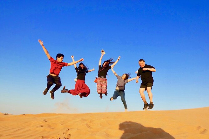 Doha Sharing Desert Safari with Dune Bashing and Sand Boarding - Sandboarding and the practical catch