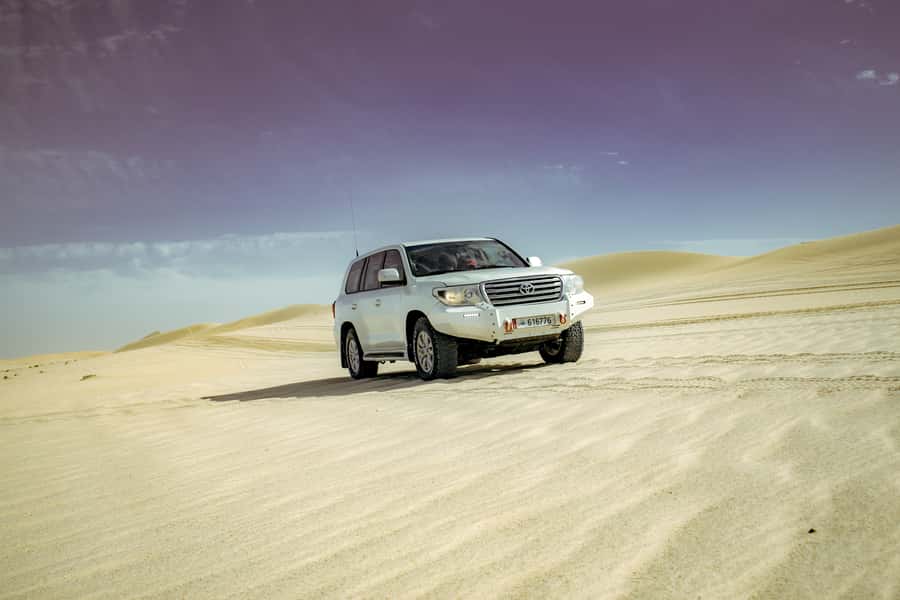 Doha: Sharing Desert Safari with Inland Sea visit - From Doha to Sealine Beach