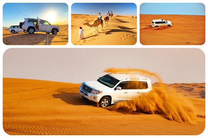 Doha: Sunrise /Sunset Desert Safari with Sand Boarding,Camel ride - Key points to know before booking