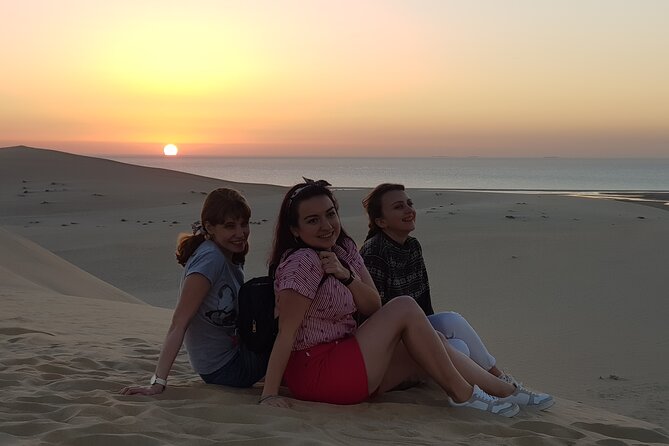 Doha: Sunrise /Sunset Desert Safari with Sand Boarding,Camel ride - Why Khor Al Udaid makes this safari worth your morning