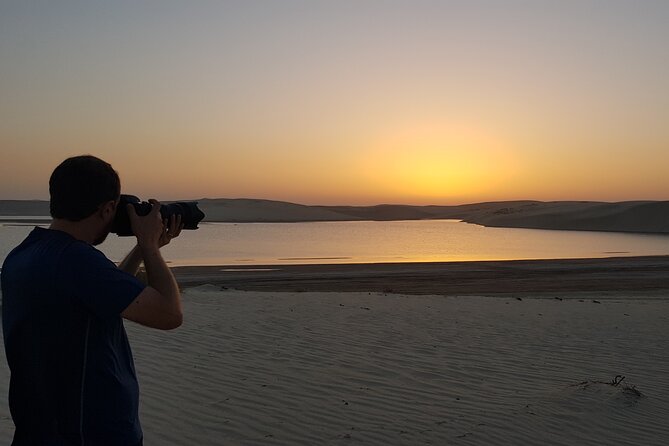 Doha: Sunrise /Sunset Desert Safari with Sand Boarding,Camel ride - Leaving Doha before the city wakes