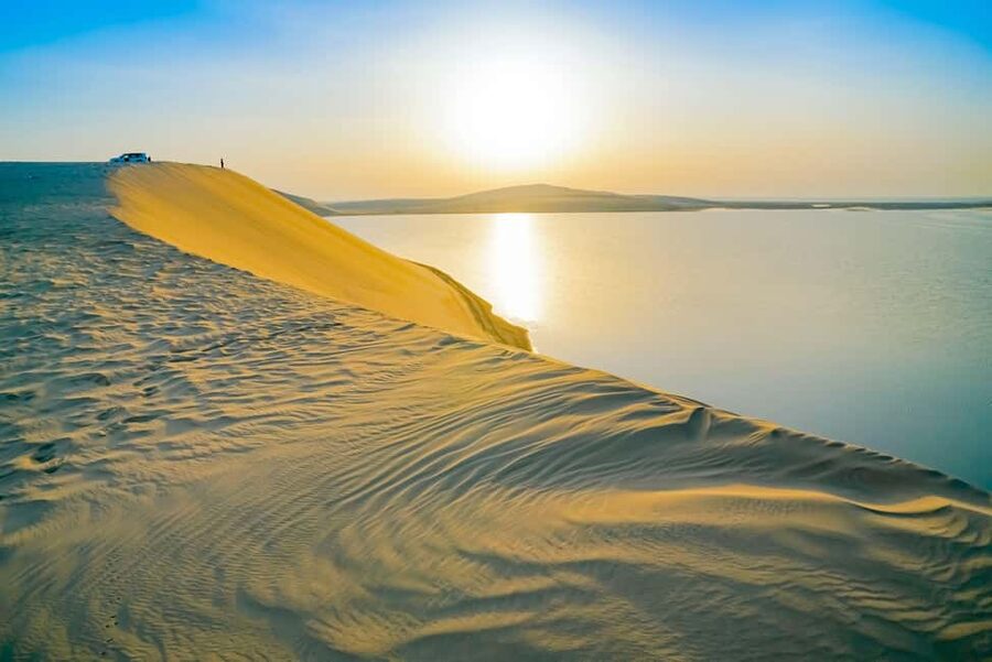 Doha: Sunset Desert Safari, ATV, Camel Ride and Sandboarding - Quad bikes require a careful booking check
