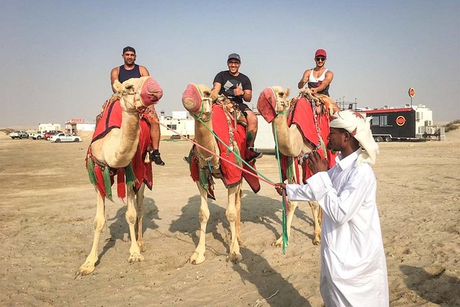 Doha: Sunset Desert Safari, Camels, Sandboarding & Inland Sea - Comfort, Group Size, and What Is Not Included