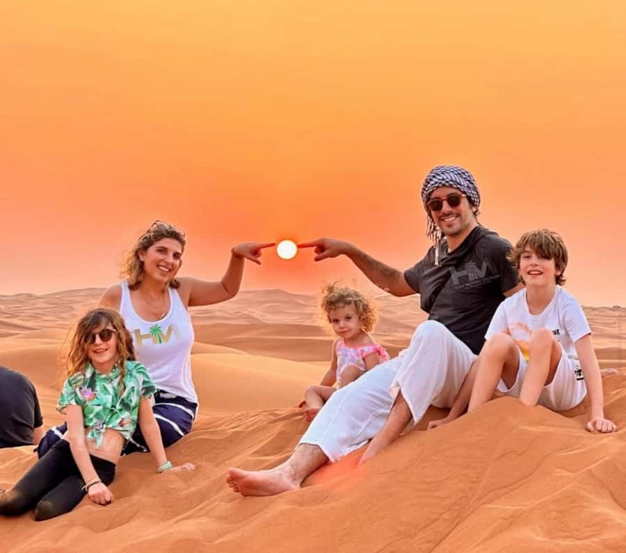 Doha: Sunset Desert Safari with Camel Ride & Sandboarding - A short camel ride with cultural context