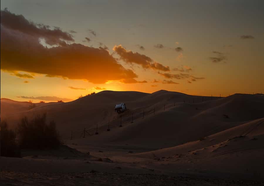 Doha: Sunset Safari, Dune Bashing, Sandboarding & Camel Ride - Pickup, drop-off, and what to bring