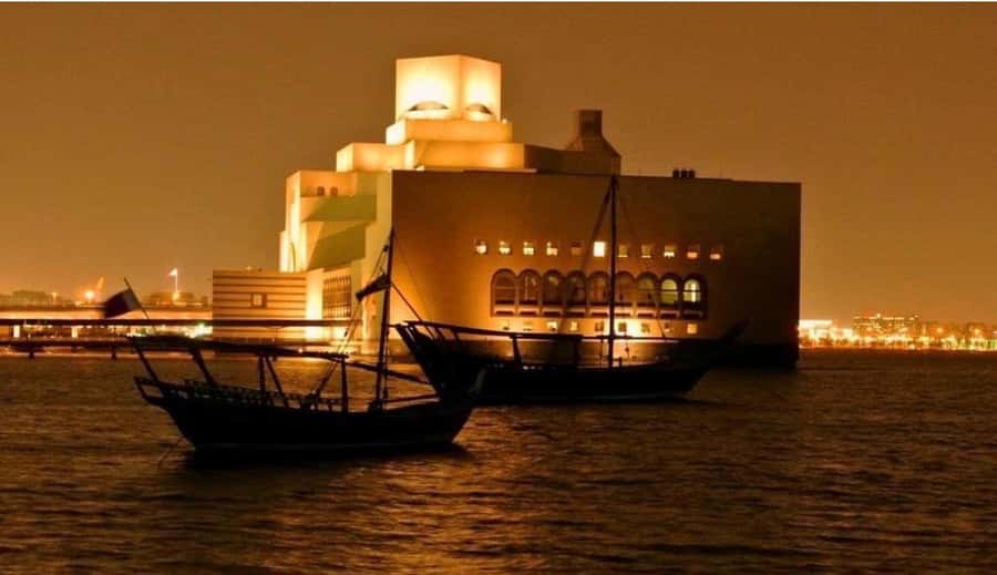 Doha: Sunset Serenade Skyline Dhow Cruise with Buffet Dinner - What the buffet dinner adds