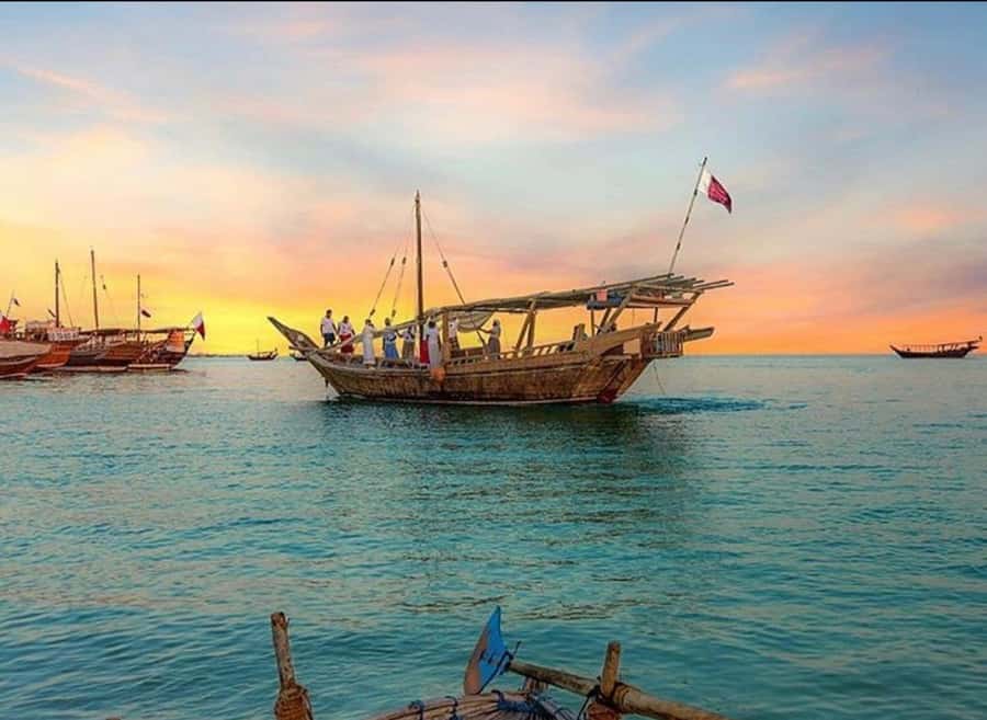 Doha: Sunset Serenade Skyline Dhow Cruise with Buffet Dinner - Is $9 good value?