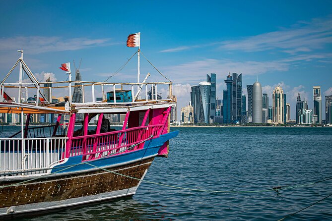 Doha Traditional Dhow Cruise With Corniche Walk - A 30-minute walk along Doha’s Corniche