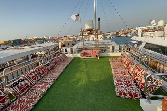 Doha Traditional Dhow Cruise With Corniche Walk - West Bay and Katara Towers from the Gulf