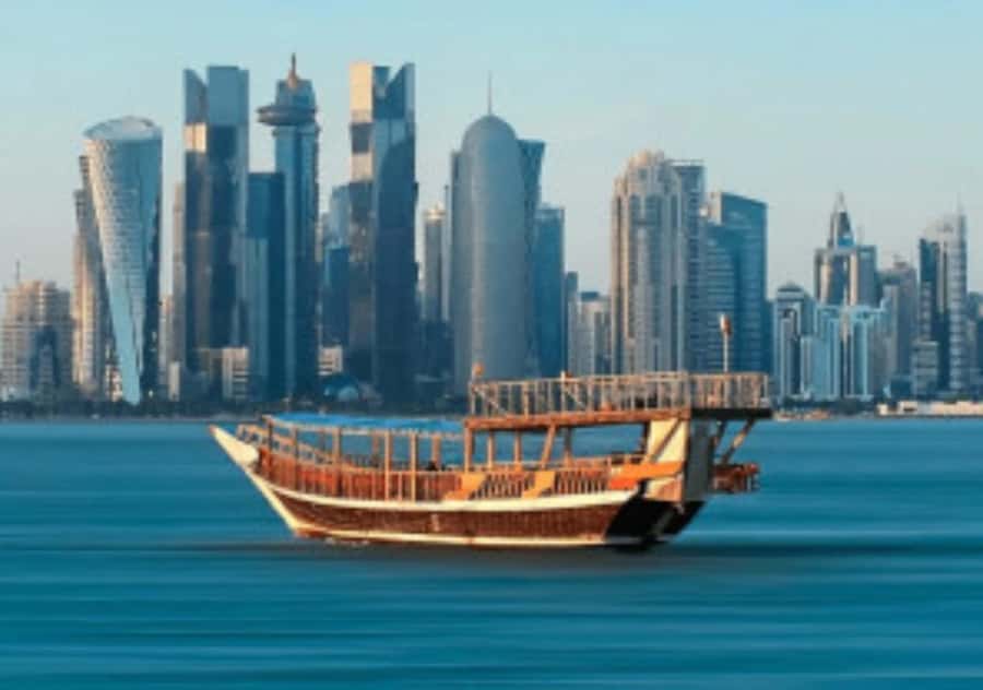 Doha: Traditional Dhow Cruise with Harbour and Skyline View - What the one-hour cruise feels like