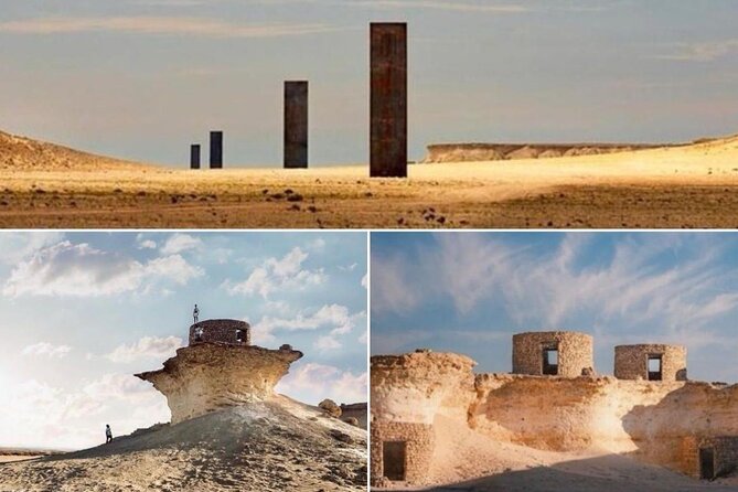 Doha: West Coast Tour Sculpture,Camel Racing Track Rock Formation - Key things to know before you book