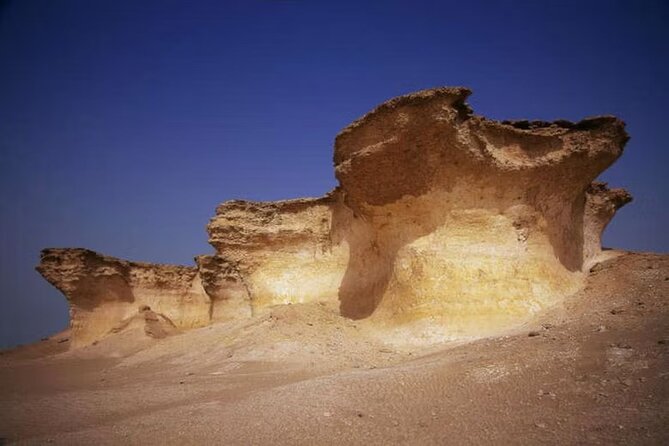 Doha: West Coast Tour Serra and Mushroom Rocks - Mushroom Rocks and the desert’s natural sculpture