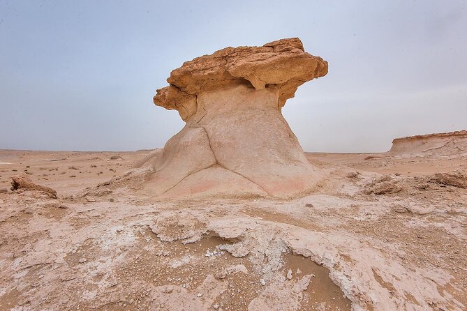 Doha West Qatar Richard Serra Sculpture, Mushroom Rock Tour - Zekreet Fort Ruins and a Glimpse of the Past