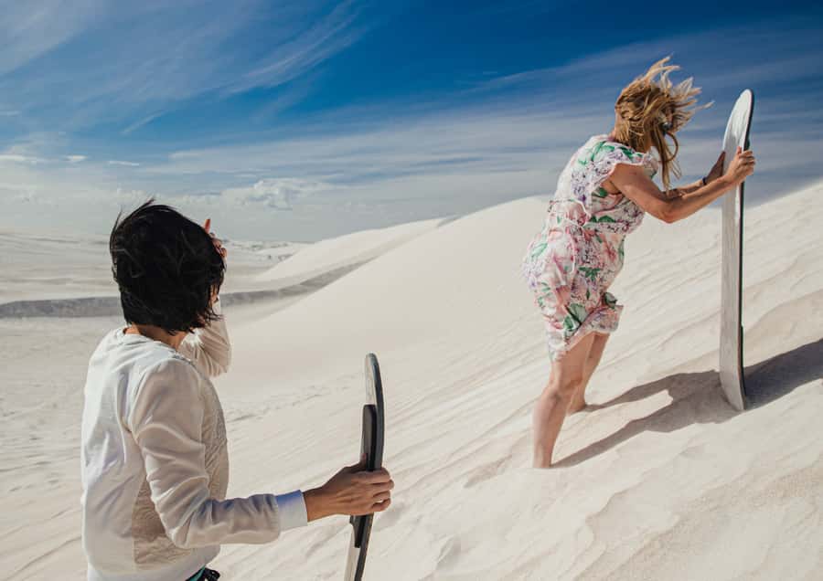 Dune Bashing, Sandboarding, Camel Ride & Optional ATV Ride - How the dune bashing works