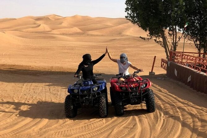 DuneBashing, CamelRide & ATV Bike Desert Safari Experince in Doha - Leaving Doha for Sealine Beach