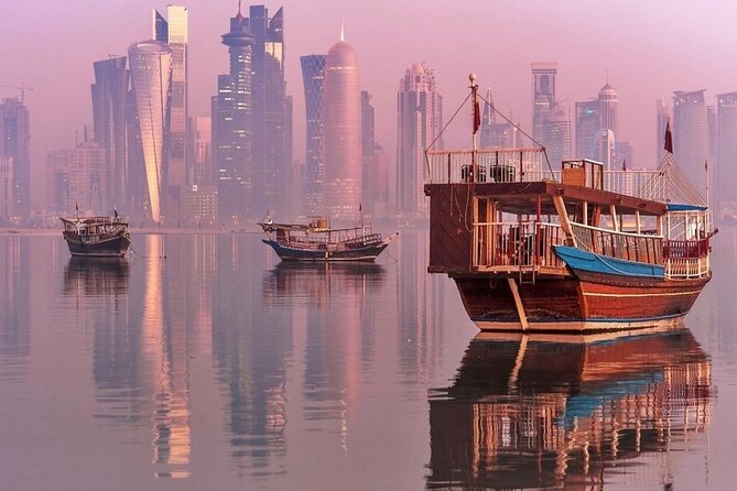Exclusive Doha Private Dhow Cruise & Corniche Walk With Sunset - Seeing Doha from a traditional dhow