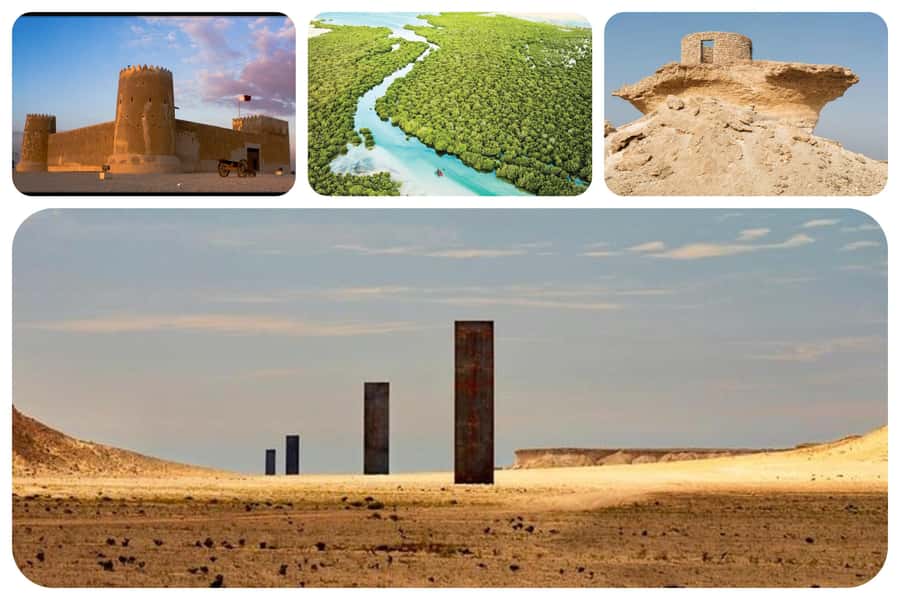 Explore Qatar’s Past: North & West Full-Day Heritage Tour - Al Thakira mangroves and a quieter side of Qatar
