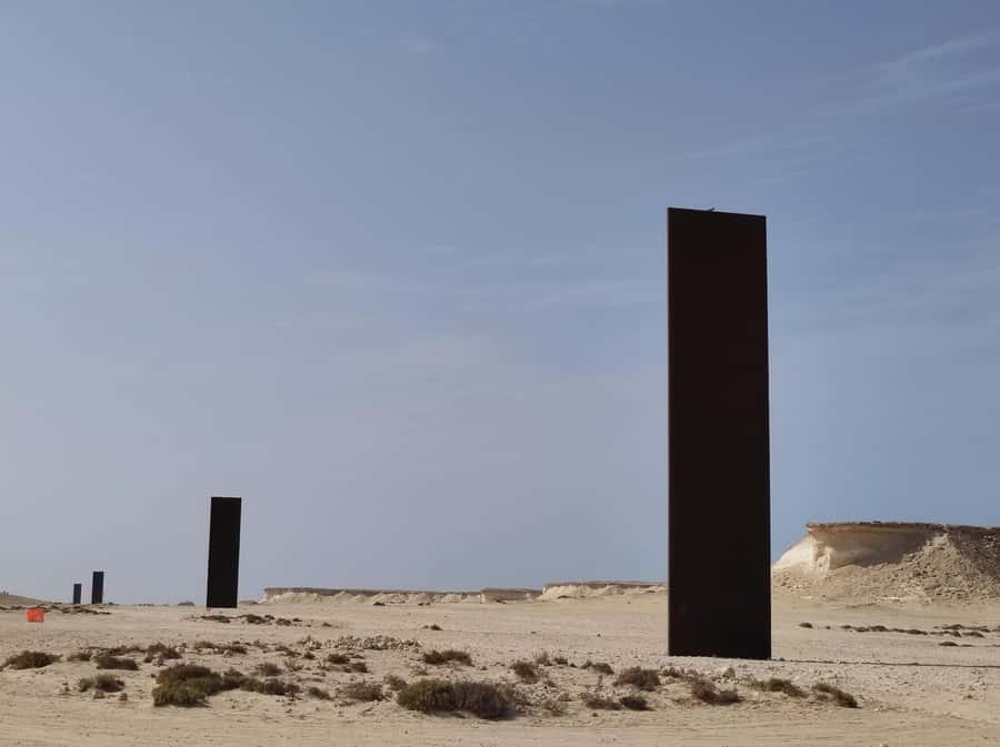 Explore West Qatar and Sheehaniya Camel racetrack visit. - Zekreet’s umbrella rocks and open desert