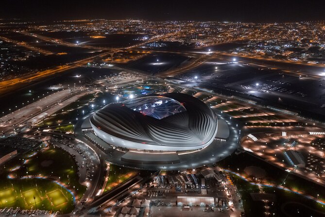 FIFA 2022 World Cup Stadiums in Qatar - Private Trip from Doha with Hotel Pickup - Al Bayt Stadium and Ahmad Bin Ali Stadium