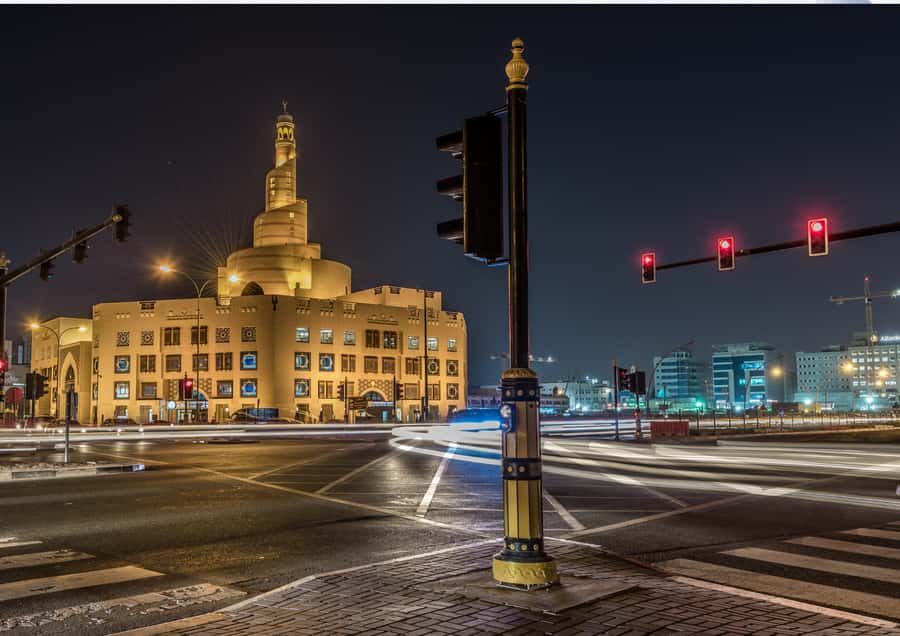 From Doha Airport: Doha City Tour for Transit Passengers - The Doha Corniche: skyline views from the road