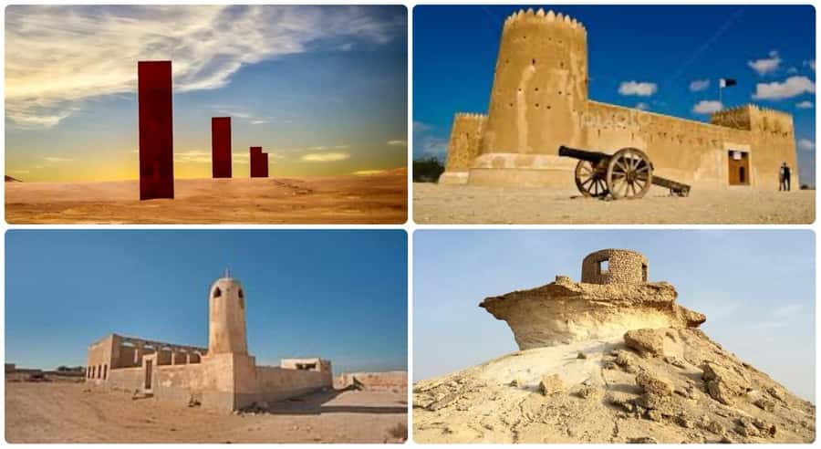 From Doha: Culture & History Qatar Tour to the North & West - Leaving Doha for Purple Island