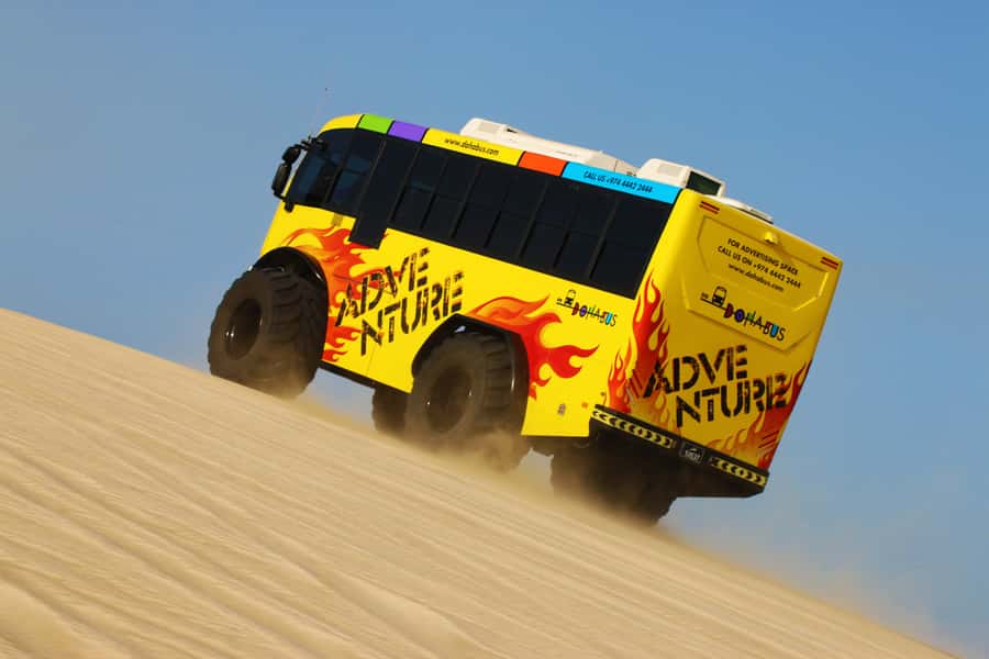 From Doha: Exclusive Monster Bus Safari Experience - Key points to know before booking
