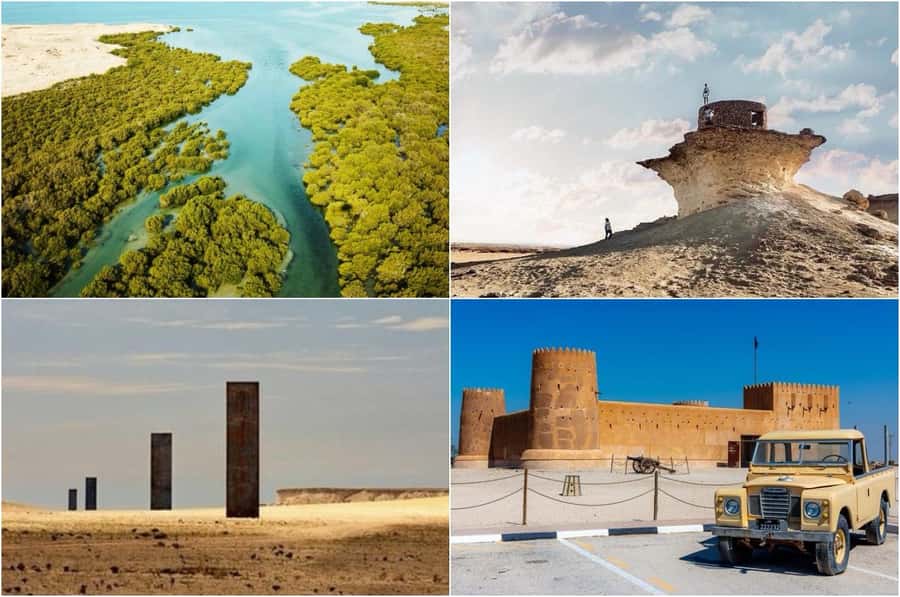 From Doha: Full-Day Tour to Qatar North and West - Al Khor and Purple Island ease you into the day