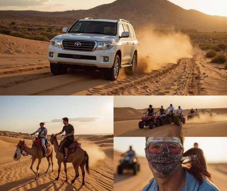 From Doha: Inland Sea Desert Safari with All Activities - Sandboarding Down the Dunes