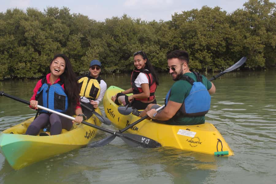 From Doha: Mangroves Kayaking Adventure - Starting with safety, paddling, and the right pace