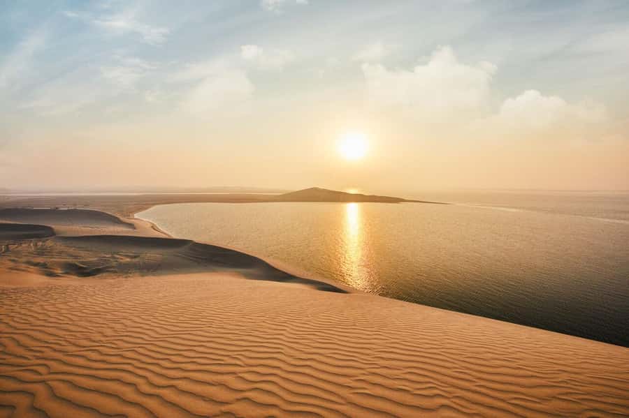 From Doha: Sunrise or Sunset Safari with Sand Boarding - Why the Inland Sea makes this safari different