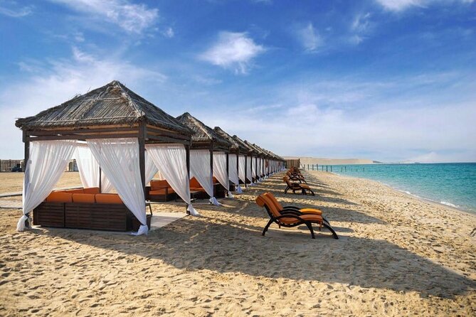 Full-Day Desert Safari with Buffet Dinner || Inland Sea Visit - The Bedouin-style camp beside the sea