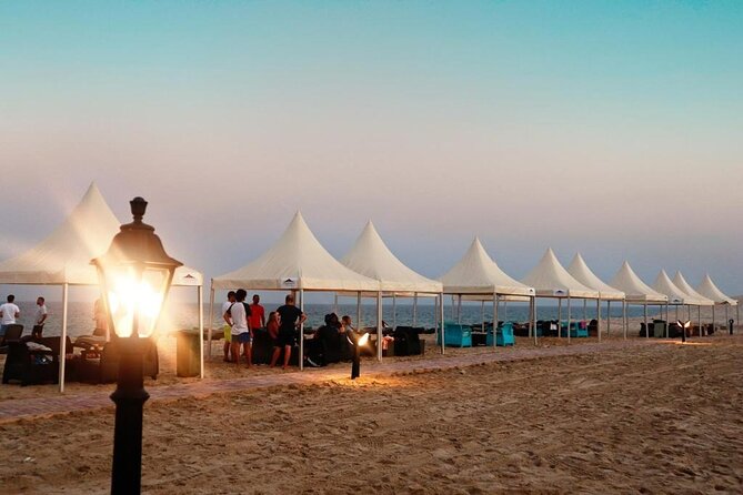 Full Day Desert Safari with Camp Access, Buffet Dinner,Camel Ride - Khor Al Udaid and the Inland Sea