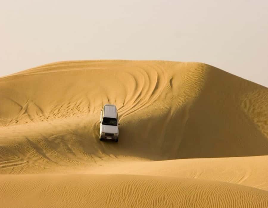 Full day desert safari with lunch or Dinner - Khor al Adaid, where sand meets the sea
