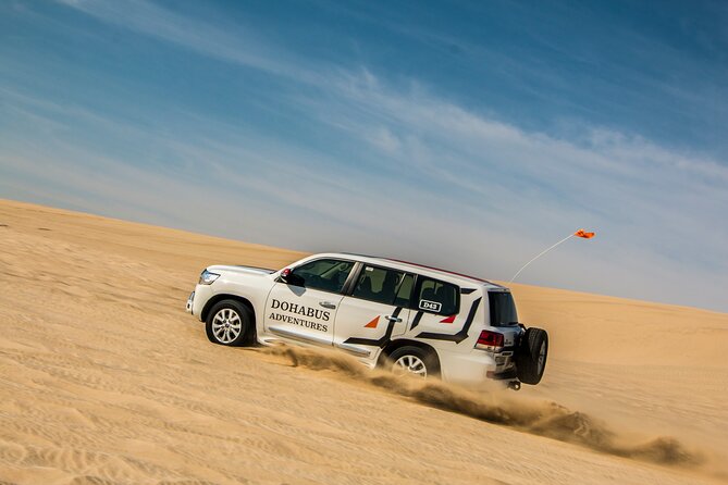 Full-day Qatar desert safari: dune bashing, sandboarding, camels - What the guide adds to the day