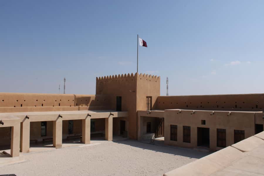 Full Day Tour to Qatar North and West / History and Heritage - Camel training at Al Shahaniya