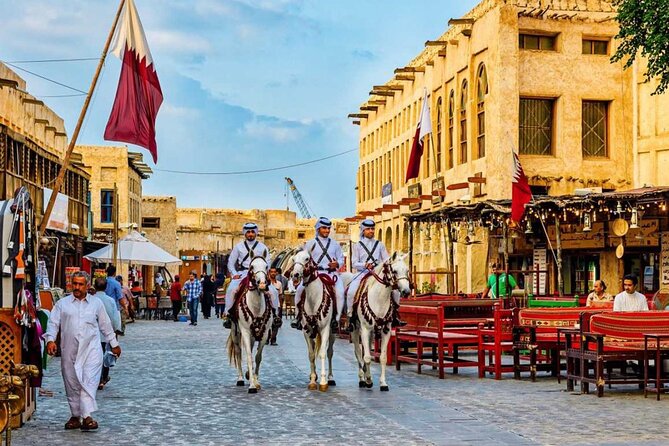 Fullday City Tour and Desert Safari with Camel Ride and SandBoard - The Corniche and The Pearl Island
