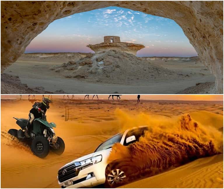 Fullday Tour to West of Qatar And Desert Safari with Pickup - Starting with camels at Al-Shahaniya