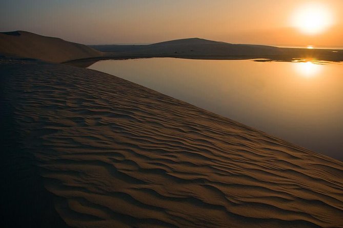 Half Day Desert Safari || Sand Boarding || Camel Ride || Inland Sea Visit || - Afternoon departures are best for sunset views