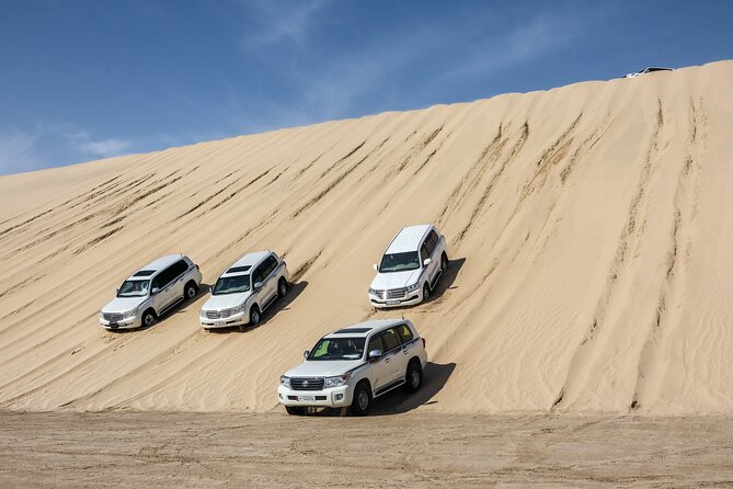 Half Day Desert Tour with Camel Ride - The 4x4 ride across Qatar’s soft dunes