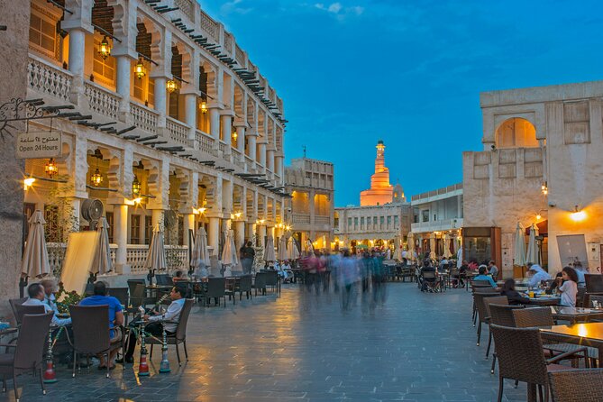 Half Day Doha City Tour with Lunch or Dinner - Corniche and West Bay: Doha from the road