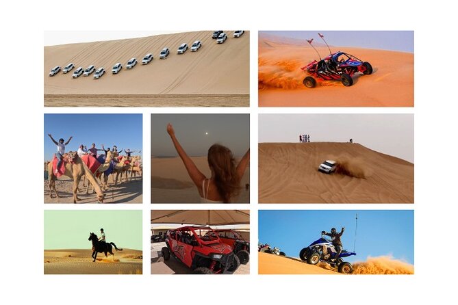 Half Day Safari Tour With Camel Ride and Sand Boarding in Doha - Dune bashing toward Khor al Udaid