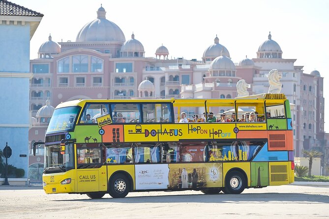 Hop On Hop Off Sightseeing Tour in Doha - Stops 1 and 2: Gulf hotels and the Corniche edge